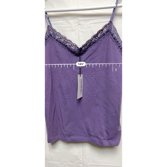 DGC NWT Anthropologie Essential Antwerp Women’s Size 3 Small Purple Tank Top - Picture 5 of 7